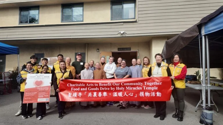 Joining Hands for a Good Cause: Holy Miracles Temple’s Lunar New Year Donation Drive