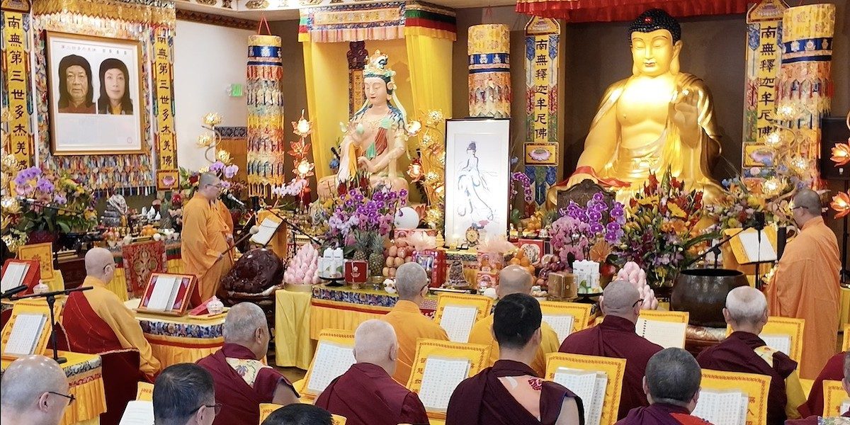 Dharma Assembly Honors Avalokiteshvara Bodhisattva’s Holy Birthday at Holy Miracles Temple
